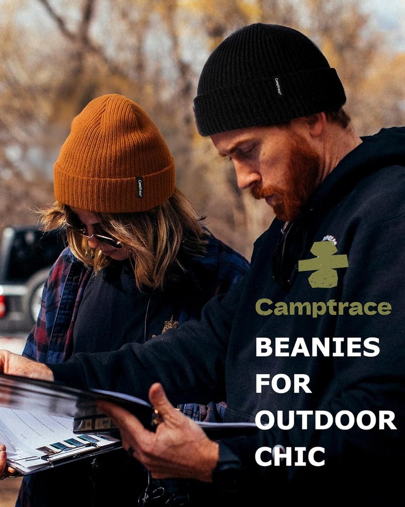 Camptrace قبعة الصياد للرجال والنساء قبعة كلاسيكية برباط قبعة جمجمة قصيرة قبعة مراقب صياد - Image 5